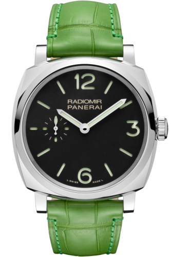 Radiomir 1940 42 3 Days Stainless Steel / Black