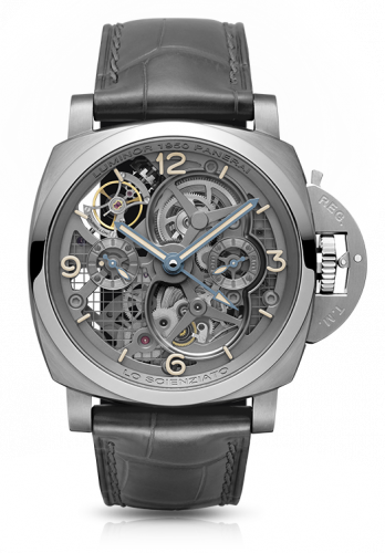 Luminor 1950 Tourbillon GMT Titanio Lo Scienziato
