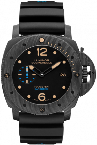 Luminor Submersible 47 3 Days Automatic Carbotech / Black