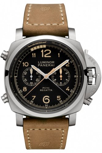 Luminor 1950 47 Regatta PCYC 3 Days Chrono Flyback Automatic Titanium / Black