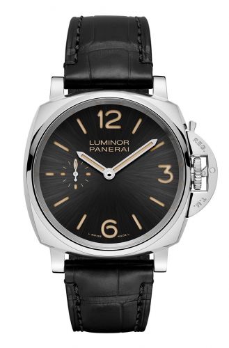 Luminor Due 42 3 Days Stainless Steel / Black