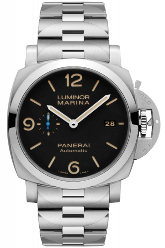 Luminor 1950  Marina 44 3 Days Automatic Stainless Steel / Black / Bracelet