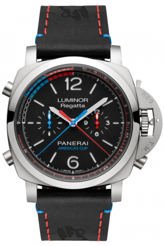 Luminor 1950 Regatta Oracle Team USA 3 Days Chrono Flyback Automatic Titanio
