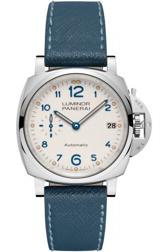Luminor Due 38 Automatic Stainless Steel / White