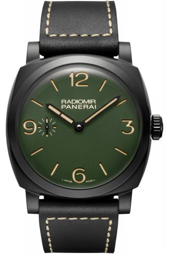 Radiomir 1940 48 3 Days Ceramic / Military Green