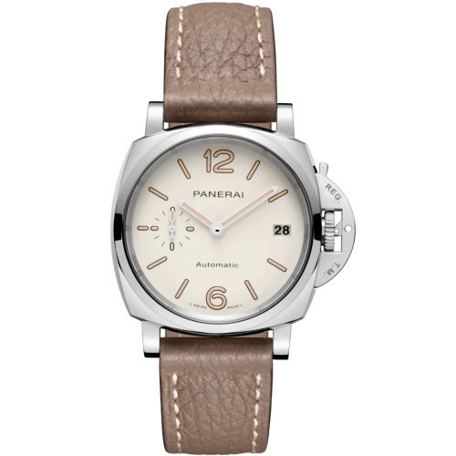 Luminor Piccolo Due 38 Automatic Stainless Steel / White