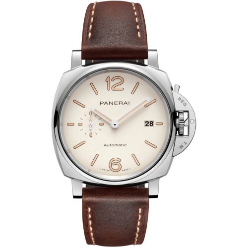 Luminor Due 42 Automatic Stainless Steel / White