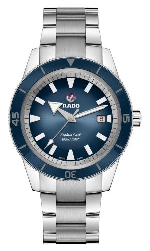 HyperChrome Captain Cook 42 Stainless Steel / Blue / Bracelet
