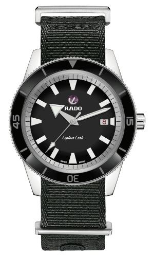 HyperChrome Captain Cook 42 Stainless Steel / Black