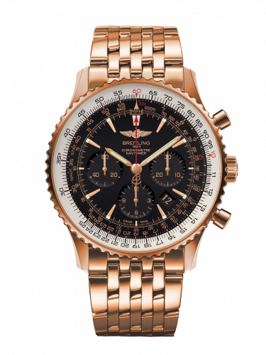 Navitimer 01 46 Red Gold / Black / Bracelet