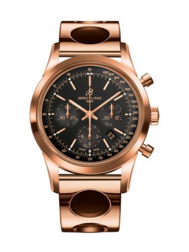 Transocean Chronograph Red Gold / Black / Air Racer