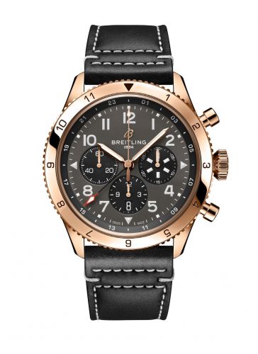 Super AVI B04 Chronograph GMT 46 P-51 Mustang Red Gold / Boutique Edition