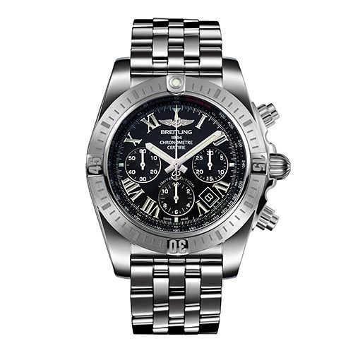 Chronomat 44 Stainless Steel / Black - Roman / Japan