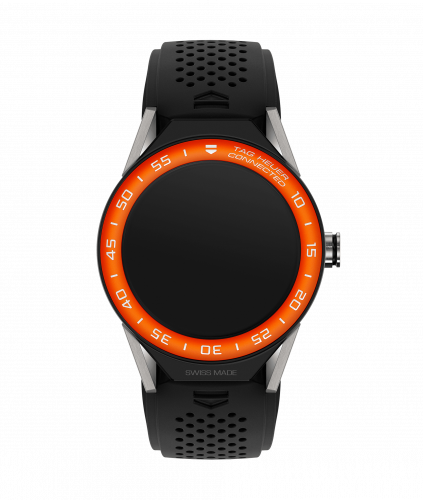 Carrera Connected Modular 45 Titanium / Orange Aluminum / Black Rubber