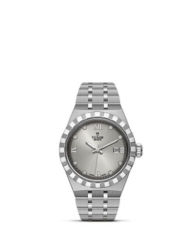 Royal Date 28 Stainless Steel / Silver - Diamond