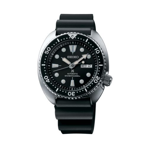 Prospex Diver Turtle Stainless Steel / Black / Rubber