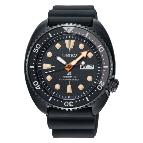 Prospex Diver Turtle Stainless Steel / Black / Black Series