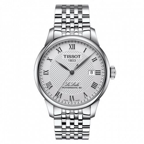 Le Locle Powermatic 80 39.3 Stainless Steel / Silver / Bracelet