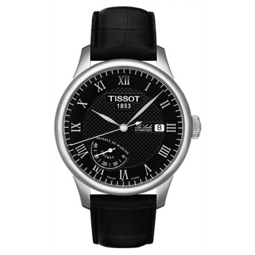 Le Locle Power Reserve 39.3 Stainless Steel / Black / Strap