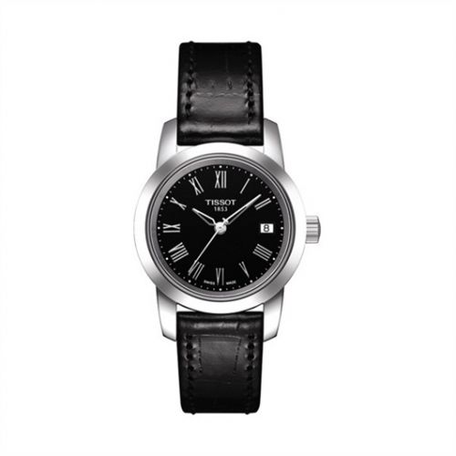 Dream Quartz 28 Stainless Steel / Black / Strap