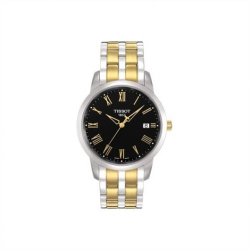 Dream Quartz 38 Stainless Steel / Yellow Gold PVD / Black / Bracelet