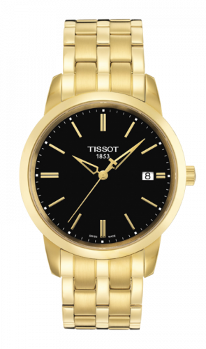 Dream Quartz 38 Yellow Gold PVD / Black / Bracelet