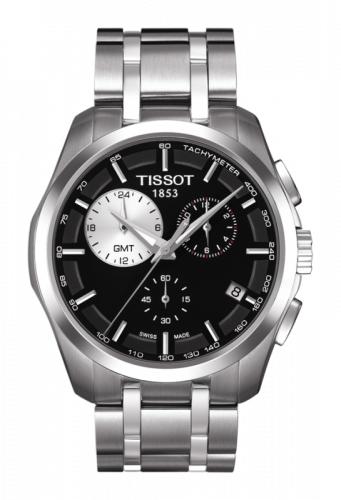 Couturier Quartz Chronograph GMT Silver-Eye