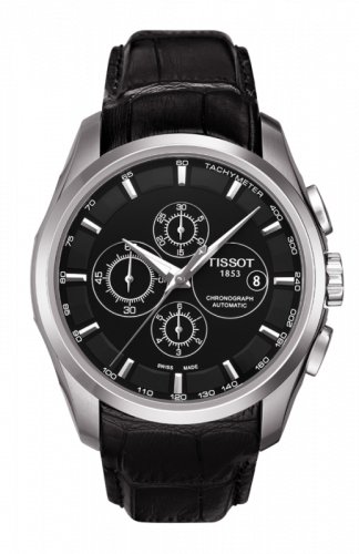 Couturier Automatic Chronograph Black / Strap