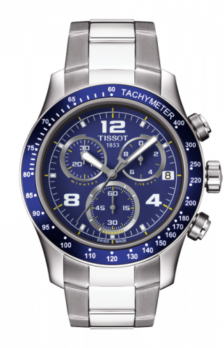 V8 Quartz Chronograph Tachymeter Blue