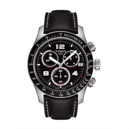 V8 Quartz Chronograph Tachymeter Black
