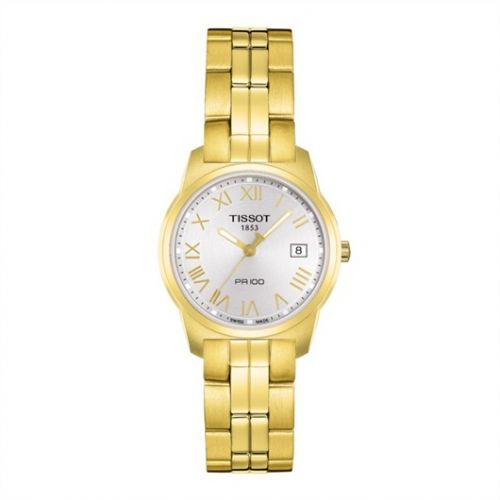 PR 100 Quartz 24.5 Yellow Gold PVD / Silver / Bracelet