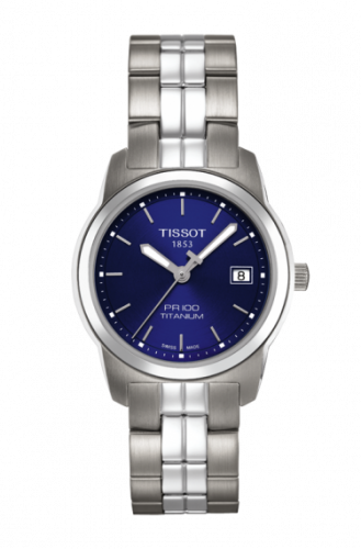 PR 100 Quartz 27 Titanium / Blue / Bracelet
