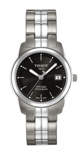 PR 100 Quartz 27 Titanium / Black / Bracelet