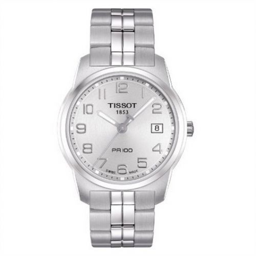 PR 100 Quartz 38 Stainless Steel / Silver / Bracelet