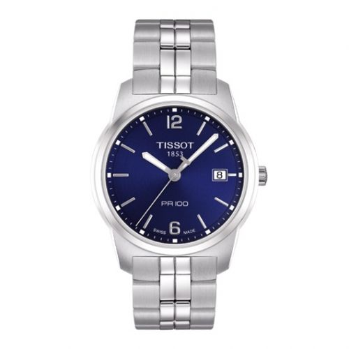 PR 100 Quartz 38 Stainless Steel / Blue / Bracelet