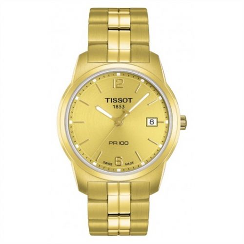 PR 100 Quartz 38 Yellow Gold PVD / Champagne / Bracelet
