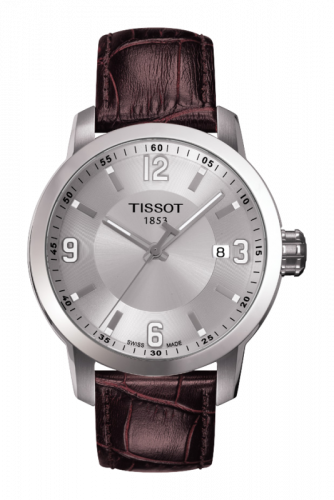 PRC 200 Quartz Silver Leather