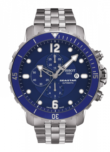Seastar 1000 Automatic Chronograph Blue Ceramic