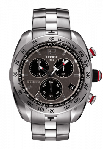 PRS 330 Quartz Chronograph 44 Stainless Steel / Grey / Bracelet