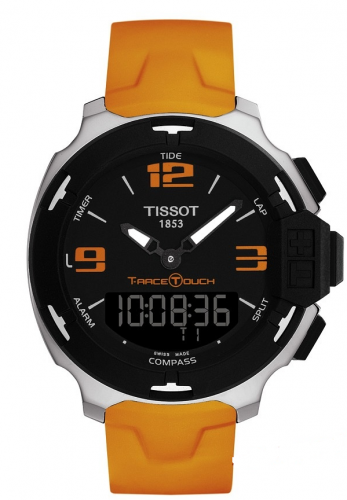 T-Race Touch Stainless Steel / Orange