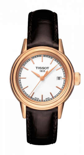 Carson Quartz 29.7 Rose Gold PVD / White / Strap