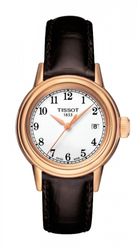 Carson Quartz 29.7 Rose Gold PVD / White / Strap