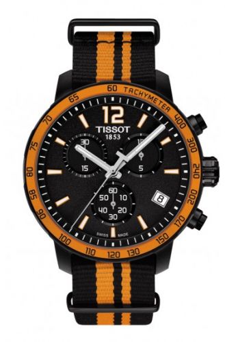 Quickster Chronograph PVD / Orange / NATO