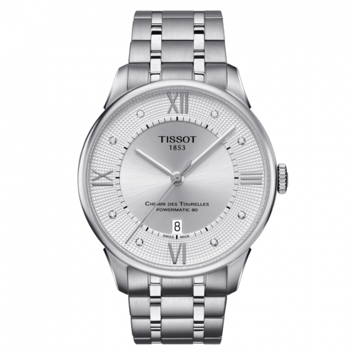 Chemin Des Tourelles Powermatic 80 42 Stainless Steel / Silver / Bracelet