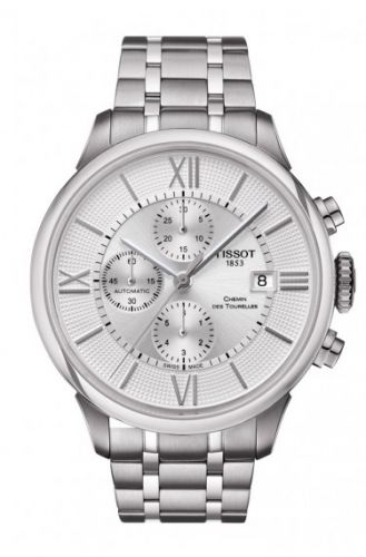 Chemin des Tourelles Automatic Chronograph Stainless Steel / Silver / Bracelet