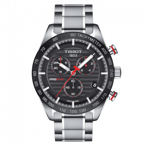 PRS 516 Chronograph Quartz Stainless Steel / Black / Bracelet