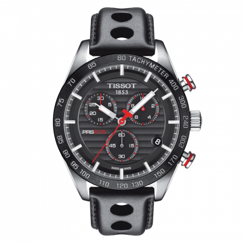 PRS 516 Chronograph Quartz Stainless Steel / Black / Strap