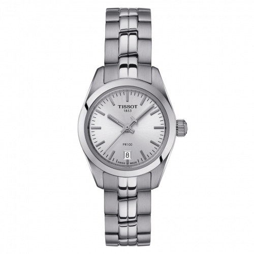 PR 100 Quartz 25 Stainless Steel / Silver / Bracelet
