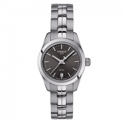 PR 100 Quartz 25 Stainless Steel / Grey / Bracelet