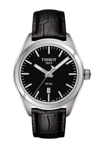 PR 100 Quartz 33 Stainless Steel / Black / Strap